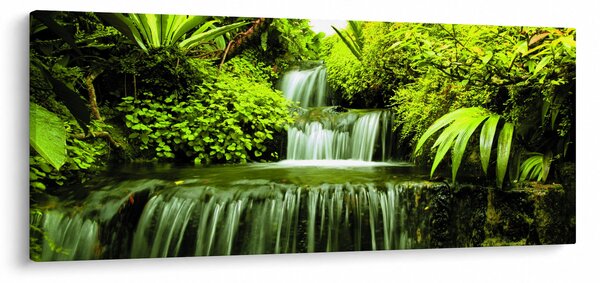 Slika - Indonezijski vodopadi (120x50 cm)