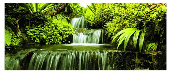 Slika - Indonezijski vodopadi (120x50 cm)