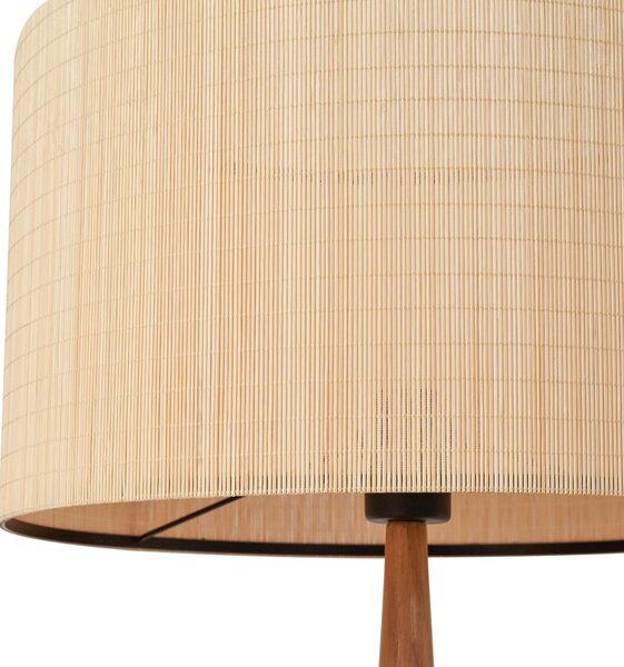 Podne Lampa Lucande, Fabrena, Drvo, Dnevna soba, Drvo