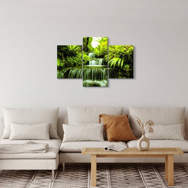 Slika - Indonezijski vodopadi (90x60 cm)