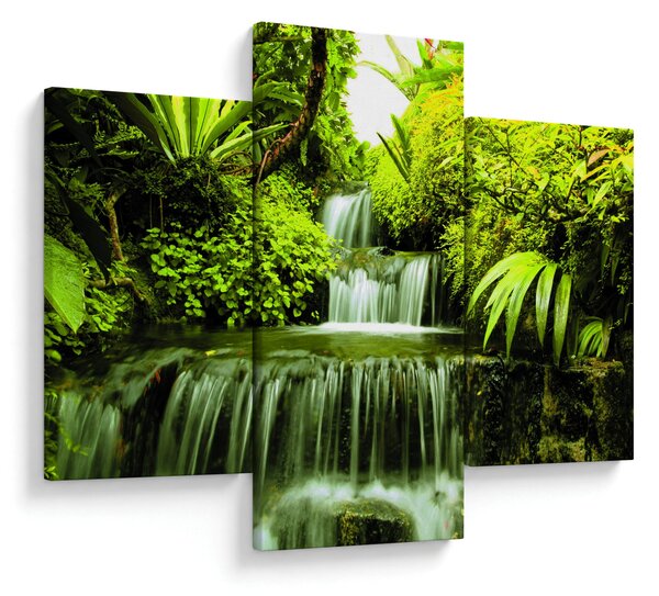 Slika - Indonezijski vodopadi (90x60 cm)