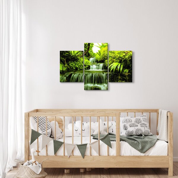 Slika - Indonezijski vodopadi (90x60 cm)