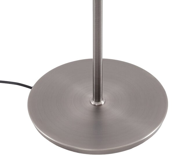 Podne Lampa Lucande, Raymond, prigušiv, Metalik, Dnevna soba, Metal, Moderan