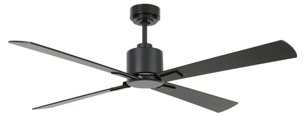 Airfusion stropni ventilator Climate DC, crni, tih - Beacon Beacon Lighting, Airfusion Climate, Crno, Dnevna soba, Drvo, Moderan