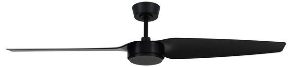 Stropni ventilator Condor, crni, DC, tihi, Ø 137 cm - Beacon Beacon Lighting, Condor, Crno, Dnevna soba, Plastika, Moderan
