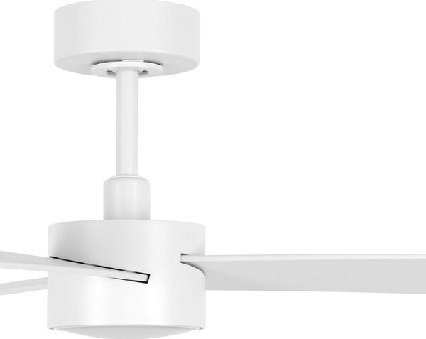 Stropni ventilator Climate IV s rasvjetom, bijeli, tih - Beacon Beacon Lighting, Climate IV, prigušiv, Bijela, Dnevna soba, Plastika, Moderan