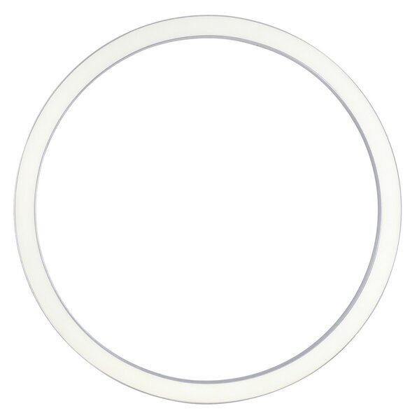 Stropne Svjetiljka PURE, PURE Lines Round, prigušiv, Sivo, Dnevna soba, Metal, Moderan