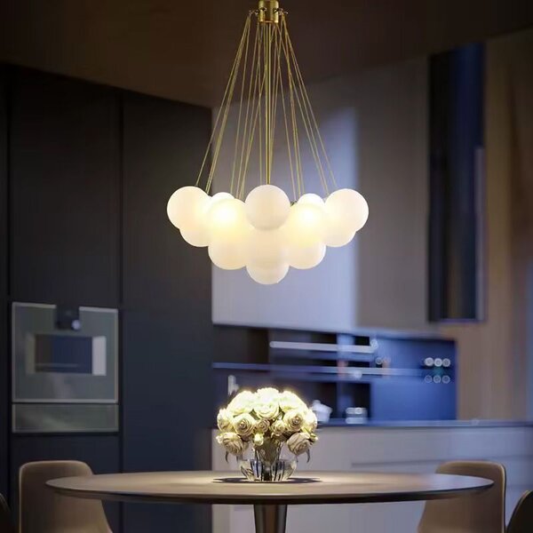 Lampa Viseća APP1688-12CP Gold