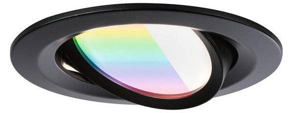 Reflektori Paulmann, Nova Coin Smart, prigušiv, Crno, Dnevna soba, Aluminij, Moderan