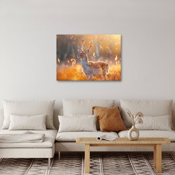 Slika - Jeleni u polju (70x50 cm)