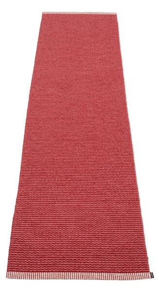Crvena unutarnja i vanjska staza 70x300 cm Mono Blush – Pappelina