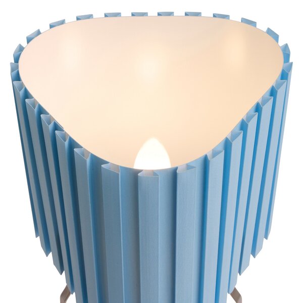 Stolne Lampa HAY, Canelé, Plava, Dnevna soba, Tkanina / tekstil, Dizajn