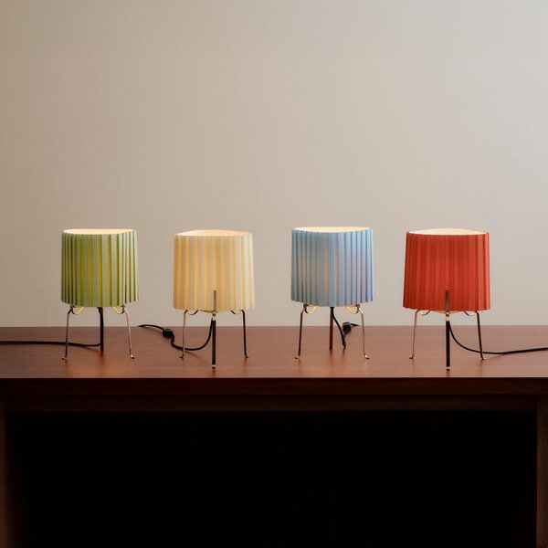 Stolne Lampa HAY, Canelé, Plava, Dnevna soba, Tkanina / tekstil, Dizajn