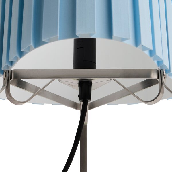 Stolne Lampa HAY, Canelé, Plava, Dnevna soba, Tkanina / tekstil, Dizajn