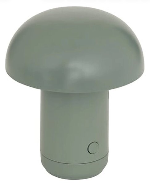 LED stolna lampa FUNGHI 11,2 cm, zelena