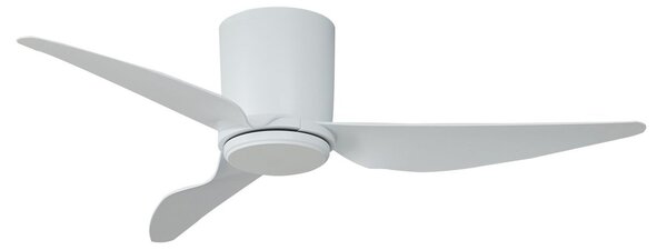 Aulo stropni ventilator Ø 123 cm bijeli DC tihi - Lindby Lindby, Aulo, Bijela, Dnevna soba, Metal, Moderan