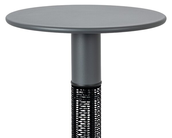Flamaro stoni grijač, antracit, visina 110 cm, IP55 - Lucande Lucande, Flamaro, Crno, Aluminij, Moderan