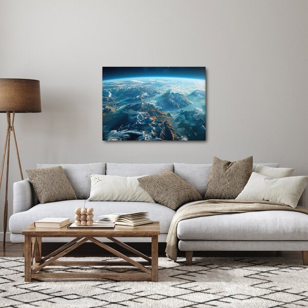 Slika - Pogled iz svemira (70x50 cm)
