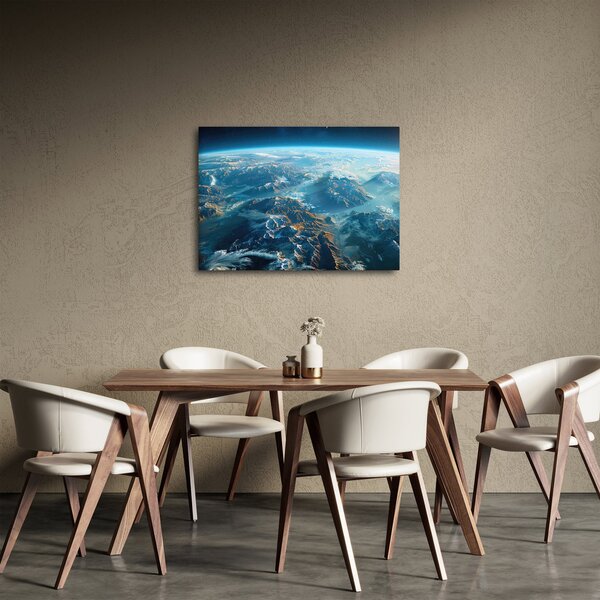 Slika - Pogled iz svemira (70x50 cm)