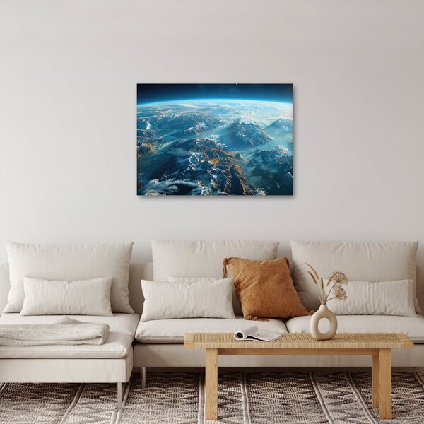 Slika - Pogled iz svemira (70x50 cm)