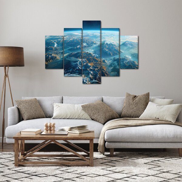 Slika - Pogled iz svemira (150x105 cm)
