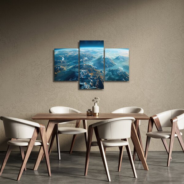 Slika - Pogled iz svemira (90x60 cm)