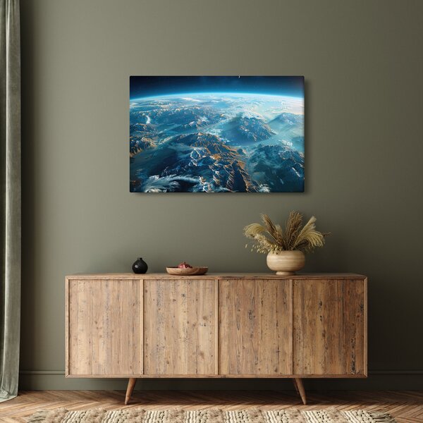 Slika - Pogled iz svemira (90x60 cm)