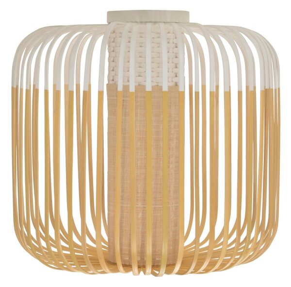 Stropne Svjetiljka Forestier, Bamboo, prigušiv, Bijela, Dnevna soba, Bambus, Dizajn