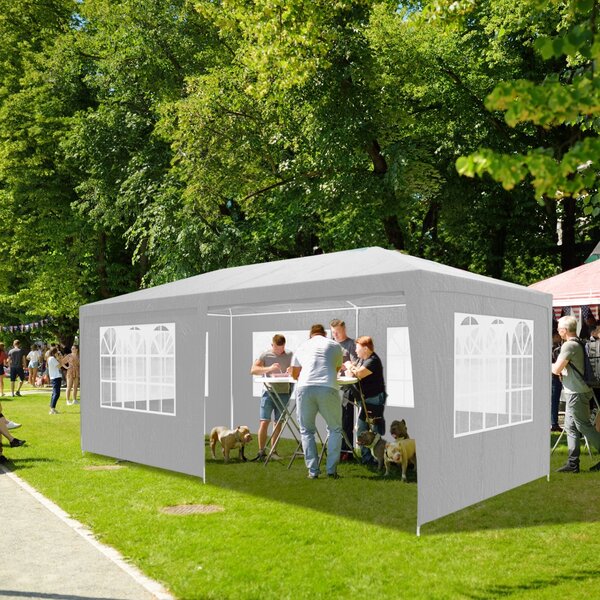 Party šator NEAPOL, 3x6 m, bijeli Jurhan
