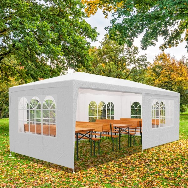 Party šator NEAPOL, 3x6 m, bijeli Jurhan