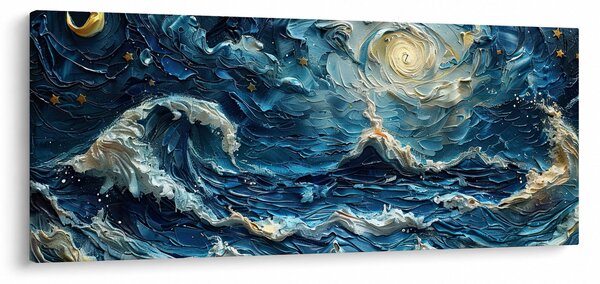 Slika - Slikanje neba i mora (120x50 cm)