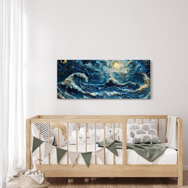 Slika - Slikanje neba i mora (120x50 cm)