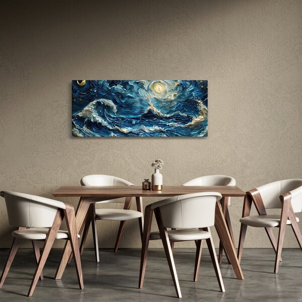 Slika - Slikanje neba i mora (120x50 cm)