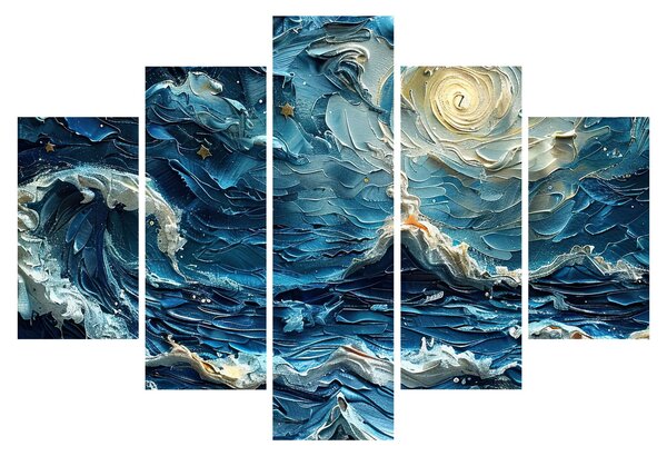 Slika - Slikanje neba i mora (150x105 cm)