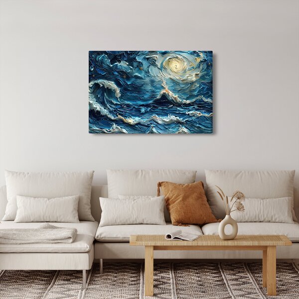 Slika - Slikanje neba i mora (90x60 cm)