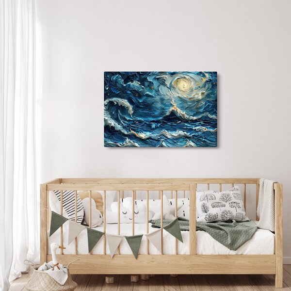 Slika - Slikanje neba i mora (90x60 cm)