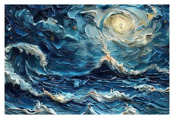 Slika - Slikanje neba i mora (90x60 cm)