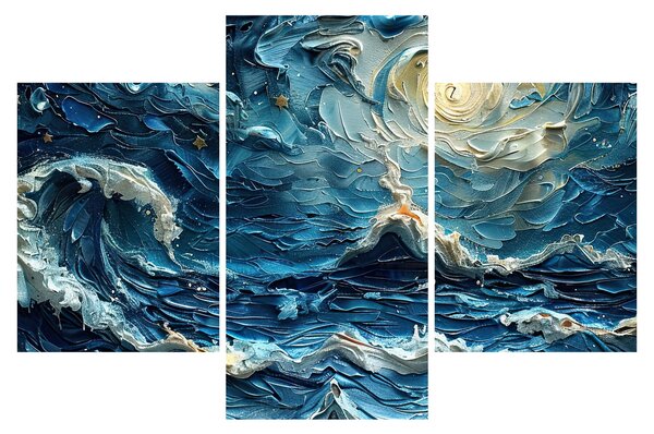 Slika - Slikanje neba i mora (90x60 cm)