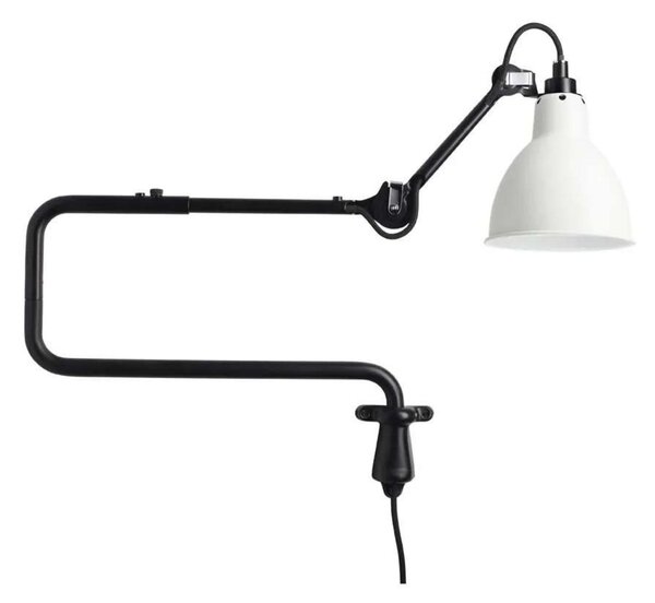 Lampe Gras 303 zidna svjetiljka, crna/bijela – DCW
