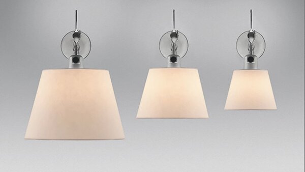 Zidne Svjetiljka Artemide, prigušiv, Bež, Dnevna soba, Aluminij