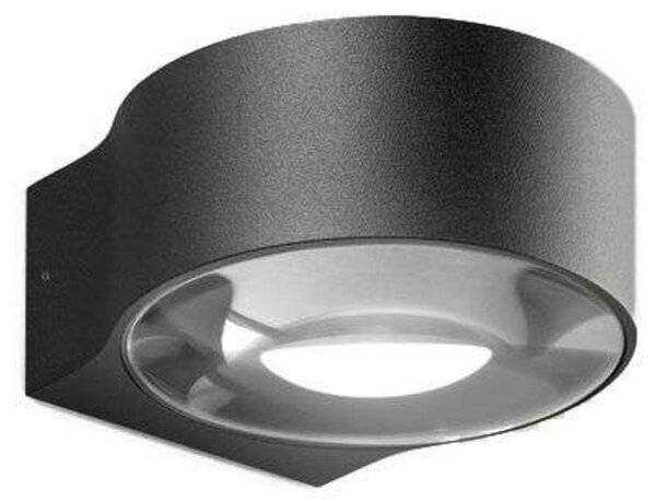 Zidne Svjetiljka LIGHT-POINT, prigušiv, Crno, Dnevna soba, Aluminij