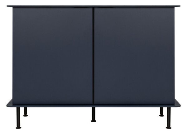 Tamno plava komoda s rupom za kabele 120x88x50 cm Suumo – noo.ma