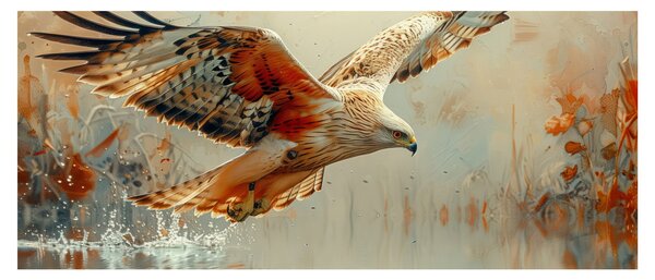 Slika - Ptica grabljivica (120x50 cm)