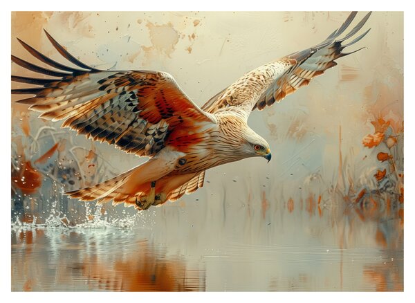 Slika - Ptica grabljivica (70x50 cm)