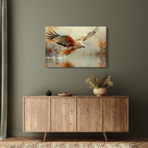 Slika - Ptica grabljivica (90x60 cm)