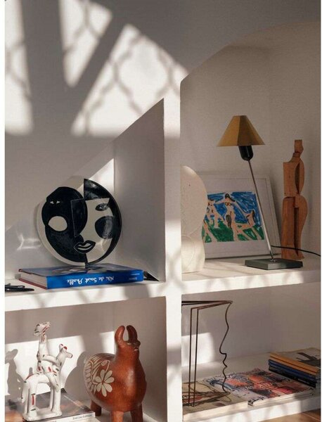 Stolne Lampa Santa & Cole, Zlato / mjed, Dnevna soba, Aluminij