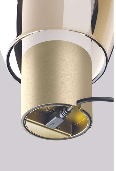 Stolne Lampa Lodes, Višebojno, Metal