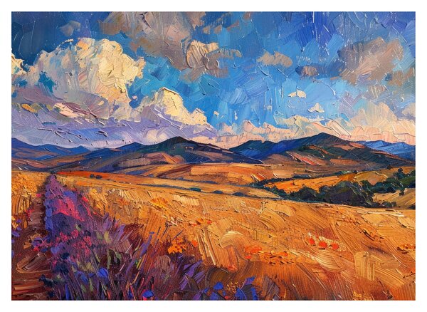 Slika - Ulje na platnu pejzaža (70x50 cm)