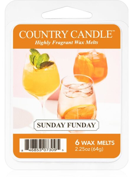 Country Candle Sunday Funday vosak za aroma lampu 64 g