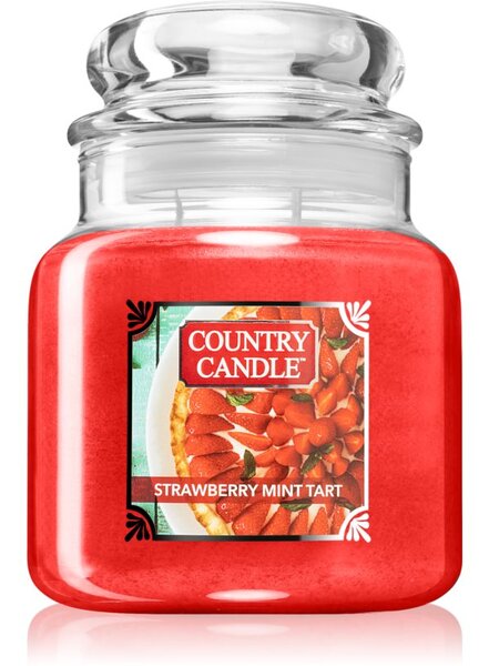 Country Candle Strawberry Mint Tart mirisna svijeća 453 g